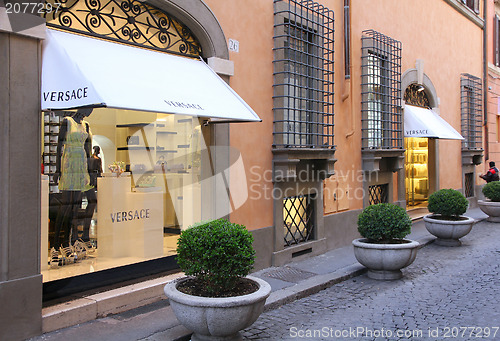 Image of Versace in Rome, Italy