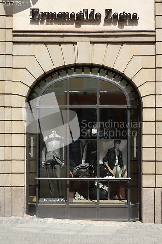 Image of Ermenegildo Zegna boutique