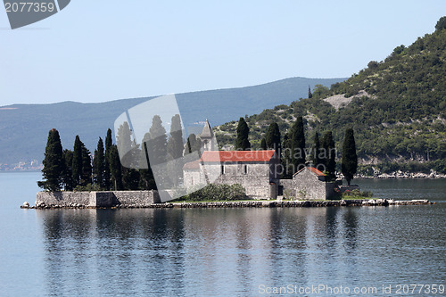 Image of Church of St George, Perast, Bay of Kotor, Montenegro