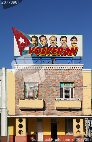 Image of Political propaganda in Cuba