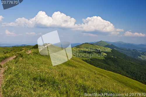 Image of Green mountains