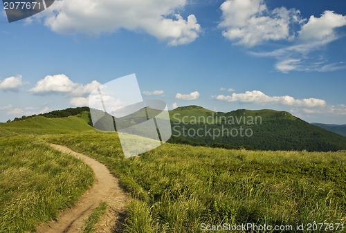 Image of Green mountains