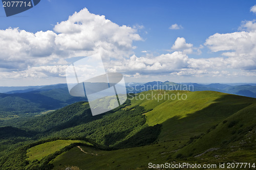 Image of Green mountains Bieszczady