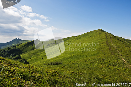 Image of Green mountains Bieszczady