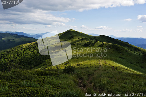 Image of Green mountains Bieszczady