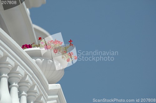 Image of Balcony and flowers