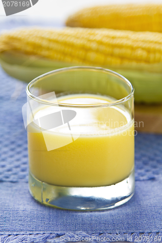 Image of Fresh sweet corn juice