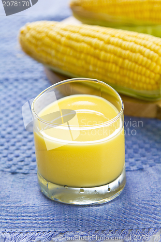 Image of Fresh sweet corn juice