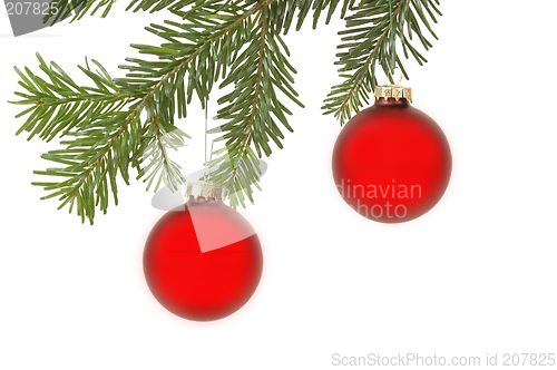 Image of Christmas balls