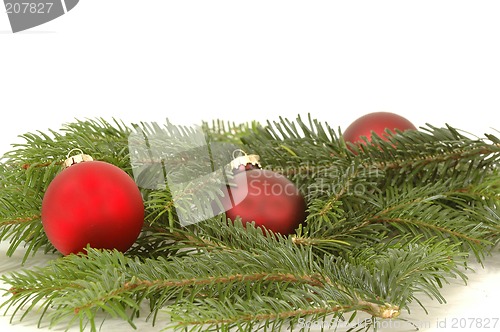 Image of Christmas balls