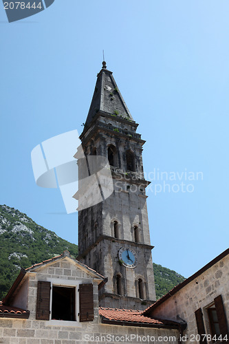Image of Saint Nicholas chatolic church, Perast, Montenegro