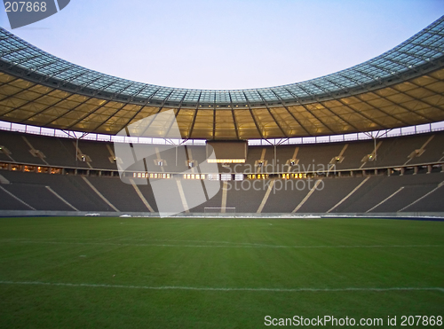 Image of empty stadium