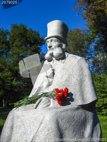 Image of Monument to Ukranian fabulist Glibov