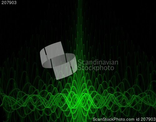 Image of oscillograph background