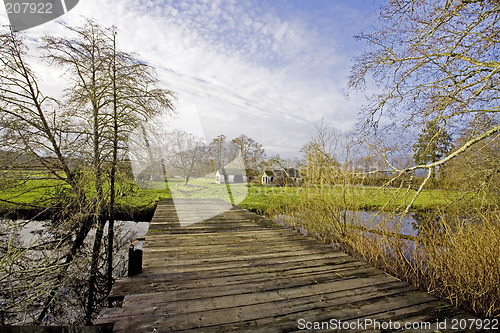 Image of Rickety Wooden Bridge, Brownsmead