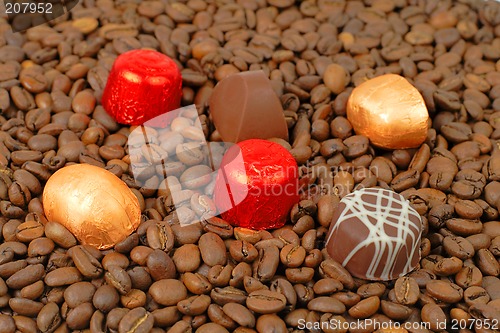 Image of Chocolates coffee