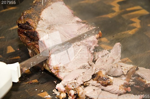 Image of Roast Being Sliced