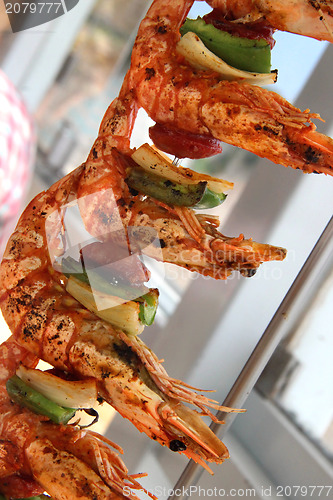 Image of Shrimp skewer