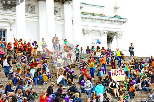 Image of Helsinki Pride gay parade