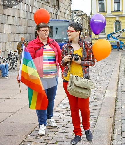 Image of Helsinki Pride gay parade