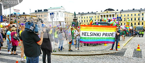 Image of Helsinki Pride gay parade