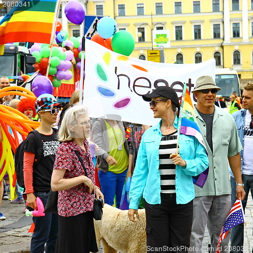 Image of Helsinki Pride gay parade