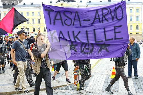 Image of Helsinki Pride gay parade