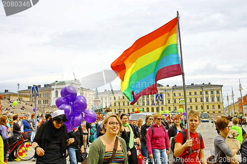 Image of Helsinki Pride gay parade