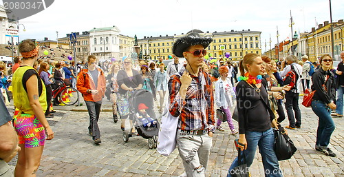 Image of Helsinki Pride gay parade