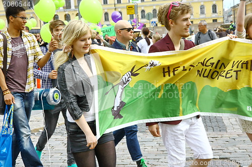 Image of Helsinki Pride gay parade