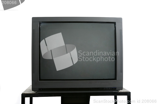 Image of Television Monitor on stand