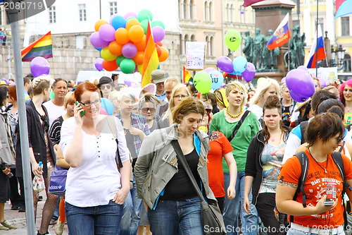 Image of Helsinki Pride gay parade