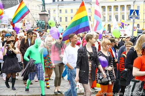 Image of Helsinki Pride gay parade