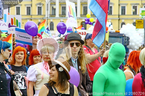 Image of Helsinki Pride gay parade