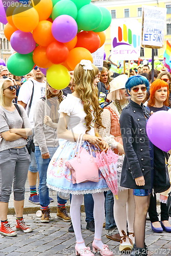 Image of Helsinki Pride gay parade