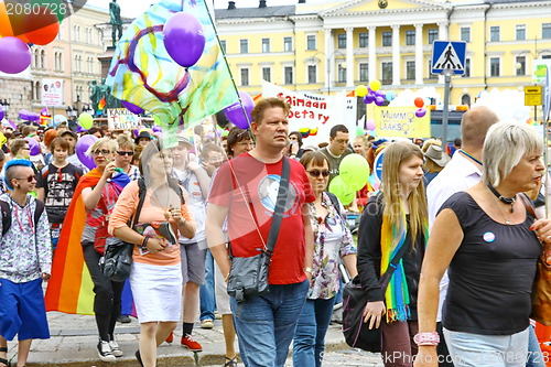 Image of Helsinki Pride gay parade