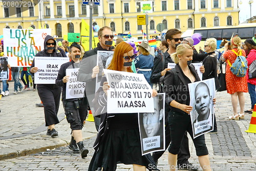 Image of Helsinki Pride gay parade