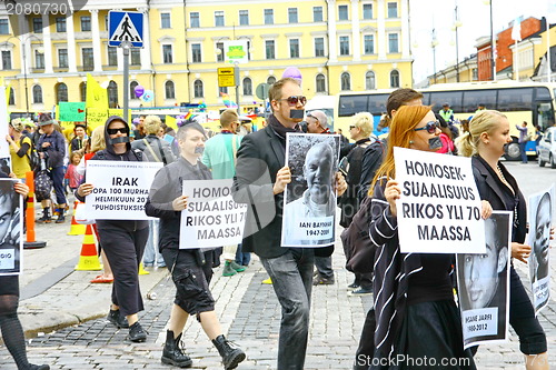 Image of Helsinki Pride gay parade