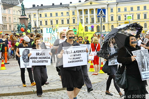 Image of Helsinki Pride gay parade