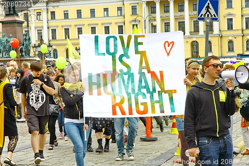 Image of Helsinki Pride gay parade