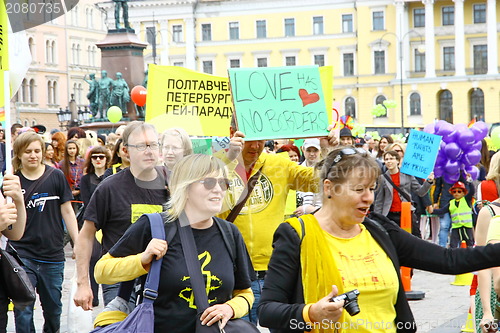 Image of Helsinki Pride gay parade