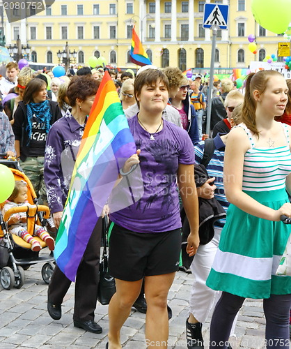 Image of Helsinki Pride gay parade