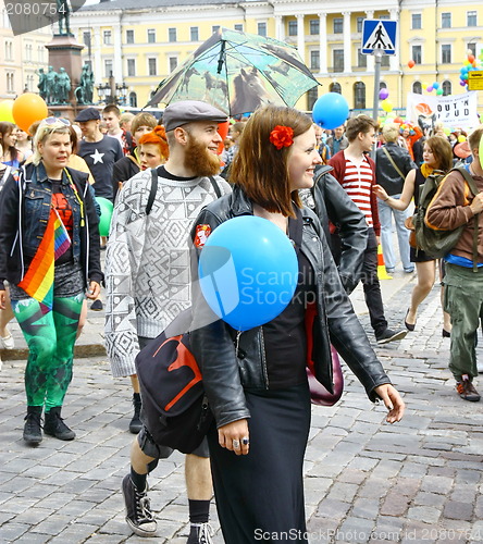 Image of Helsinki Pride gay parade