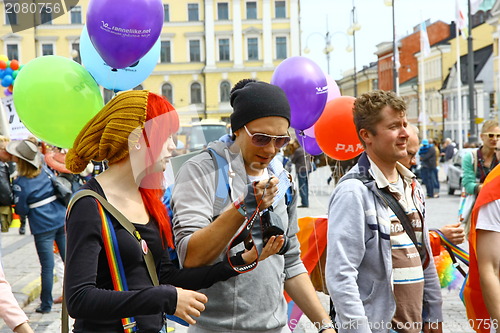 Image of Helsinki Pride gay parade