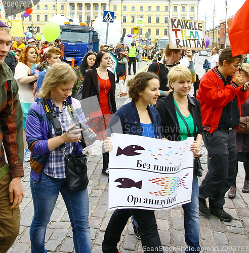 Image of Helsinki Pride gay parade