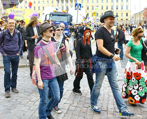 Image of Helsinki Pride gay parade