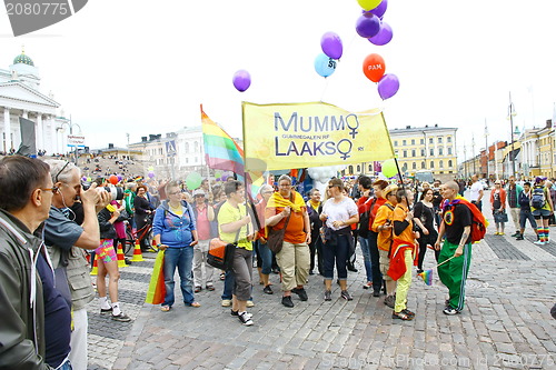 Image of Helsinki Pride gay parade