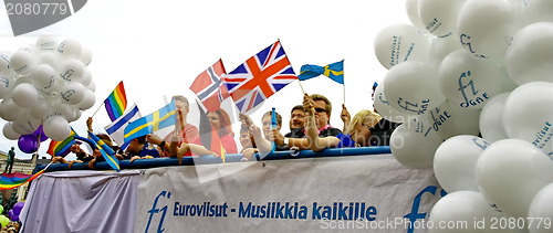 Image of Helsinki Pride gay parade