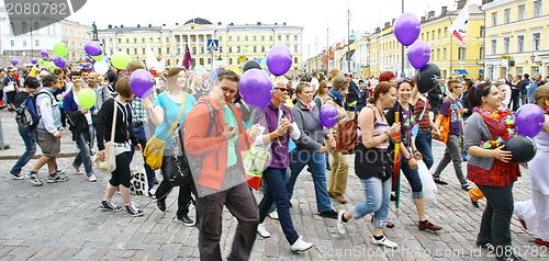 Image of Helsinki Pride gay parade