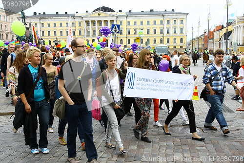 Image of Helsinki Pride gay parade